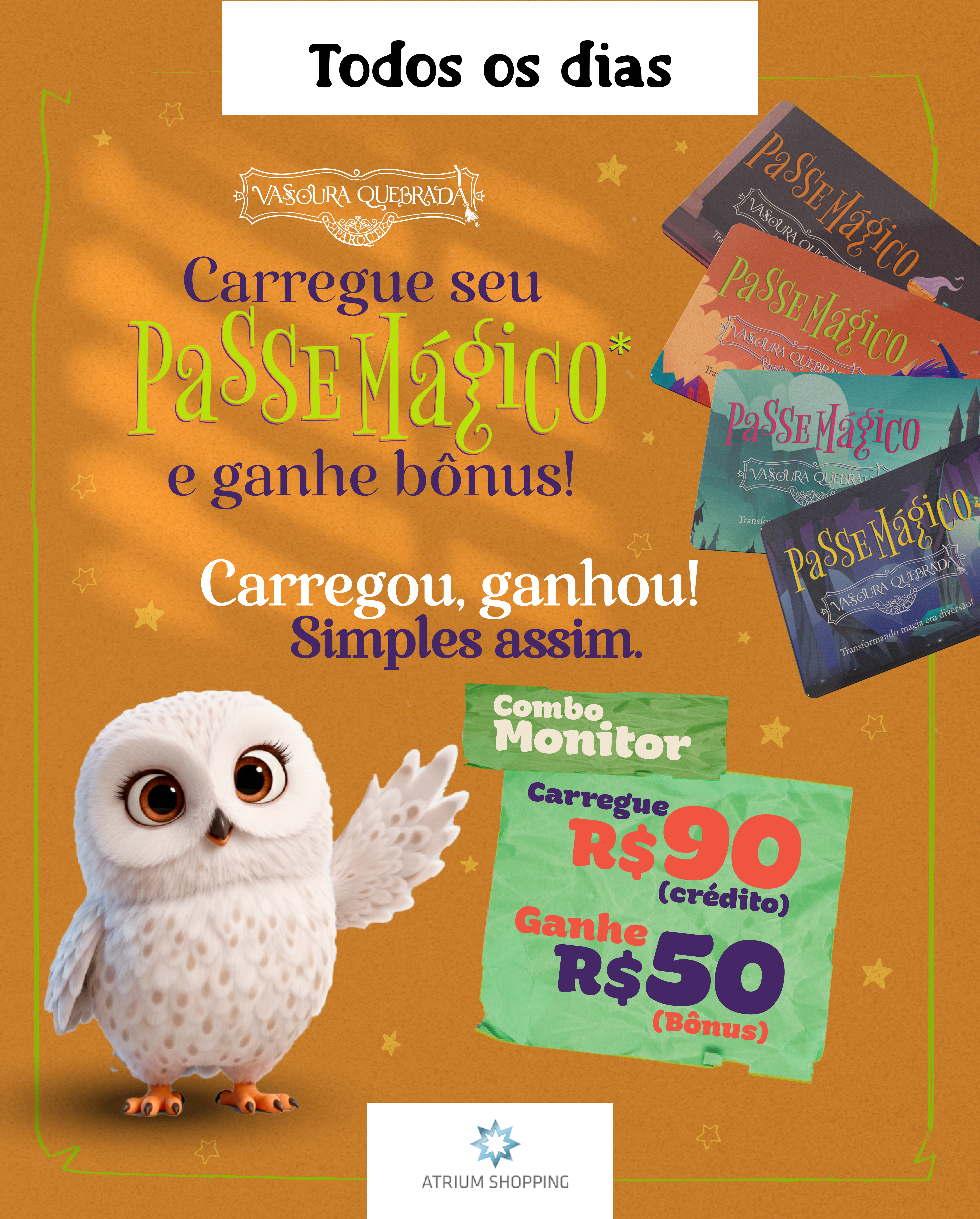 CARREGUE E GANHE | VASSOURA QUEBRADA PARQUE | PARQUE CIDADE 