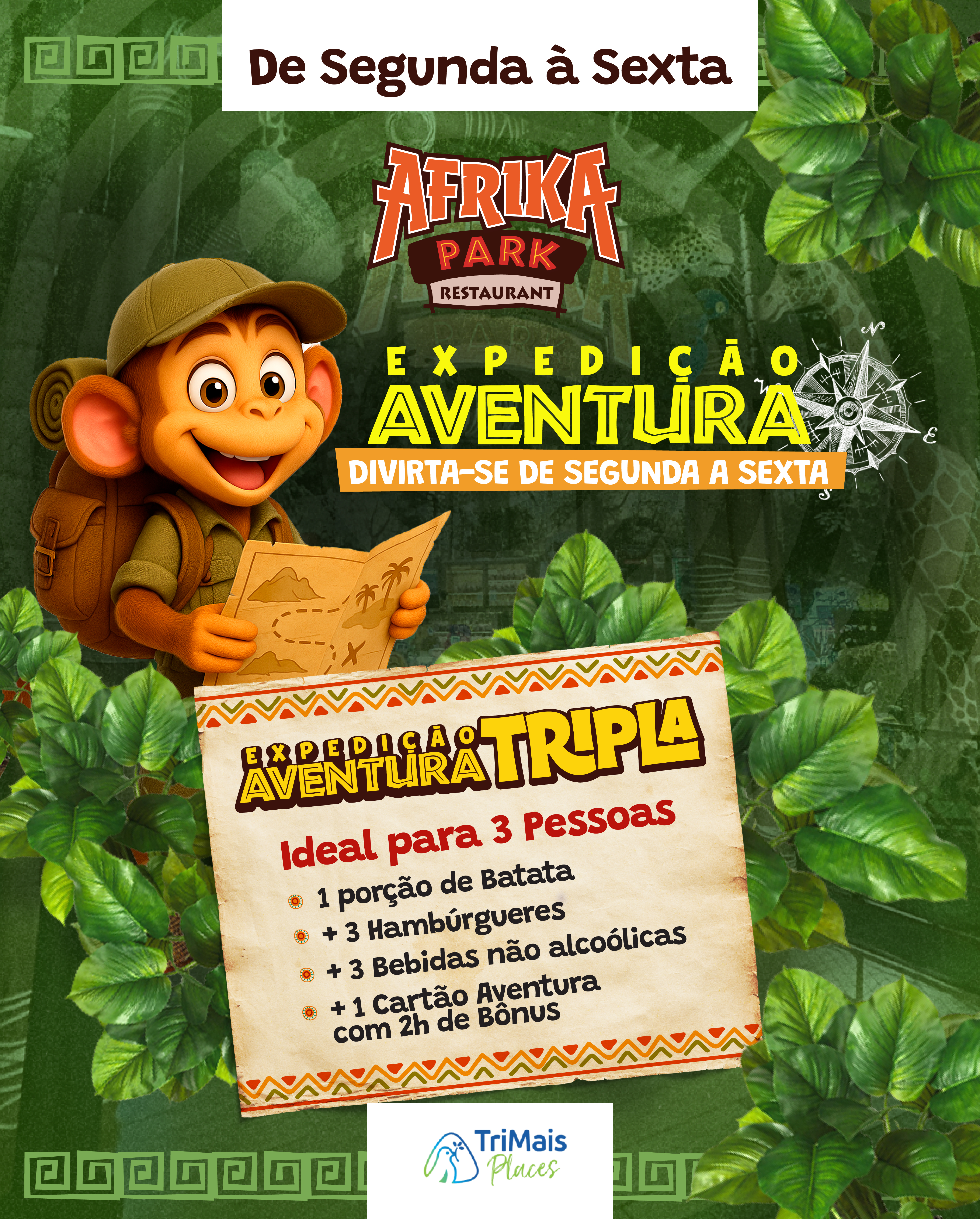 EXPEDIÇÃO AVENTURA TRIPLA