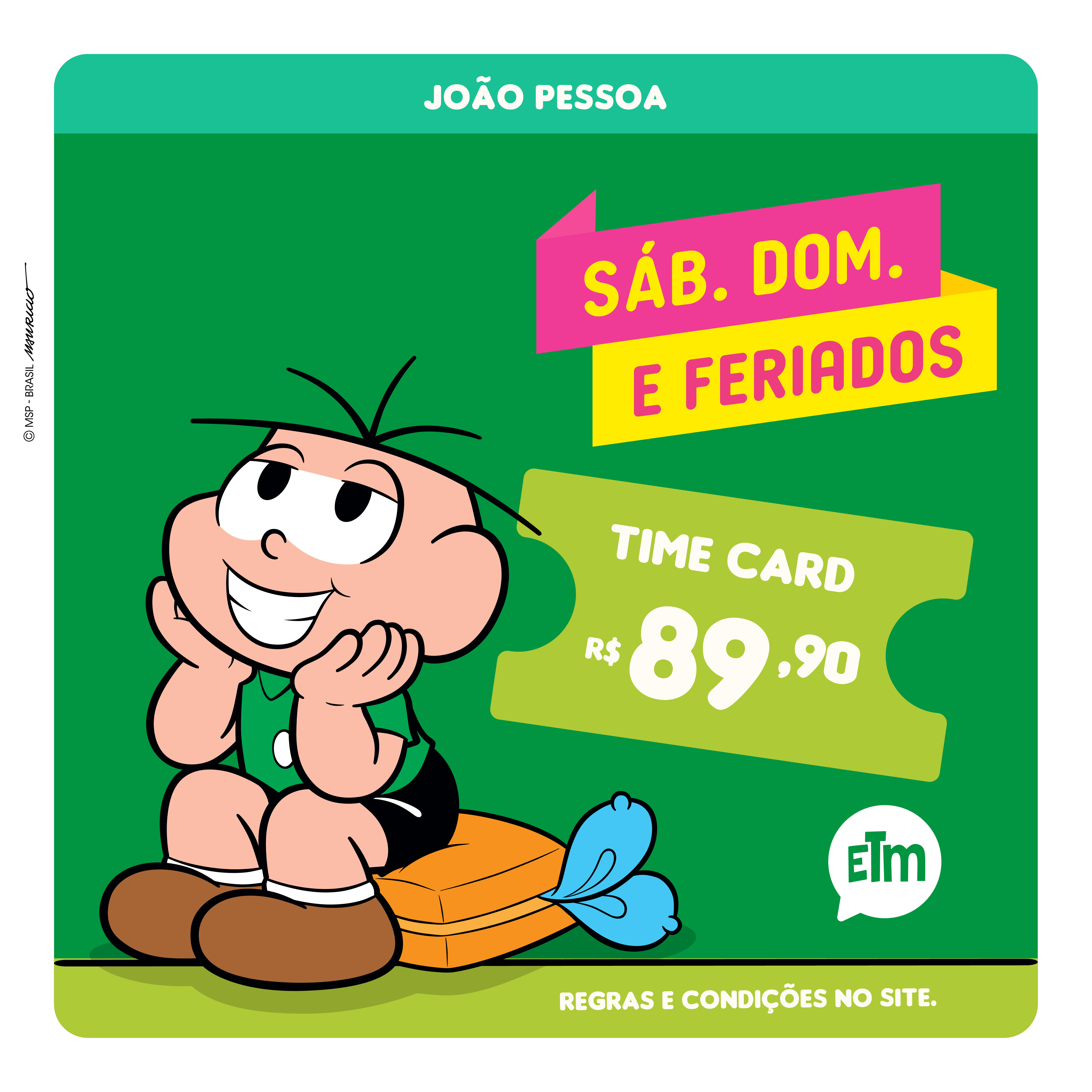 Time Card 2H - Sábados, domingos e feriados (João Pessoa)