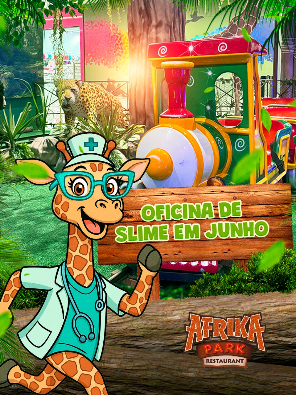 OFICINA DE SLIME AFRIKA PARK - 21/06/2025 - 16HS 